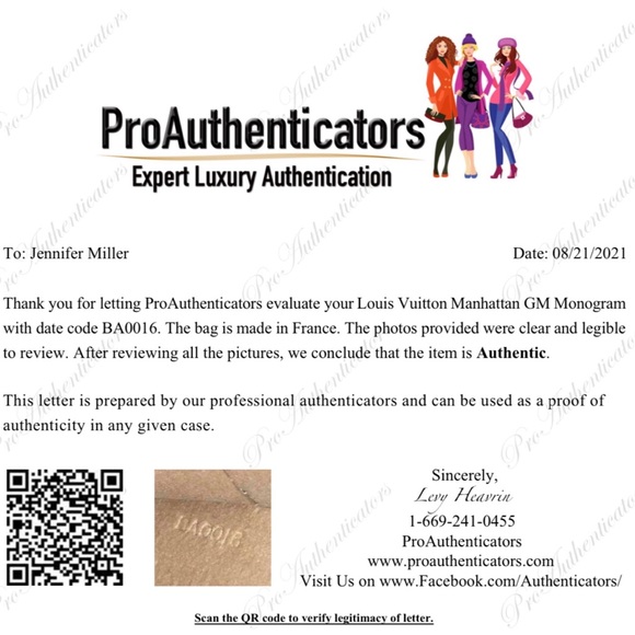 Authentic Louis Vuitton LV Monogram Manhattan GM Shoulder Tote Bag - Picture 16 of 16